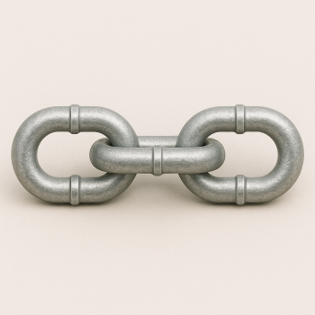 Цепь круглозвенная с буртиком Б2-6х36 в наличии в Екатеринбурге