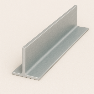 Т-образный профиль нержавеющий 110х110х11 мм AISI 316Ti в наличии в Екатеринбурге