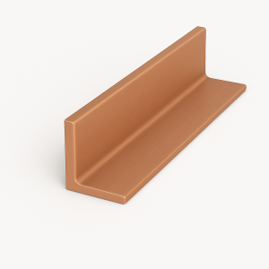 Медный профиль Г-образный 20х70х14х1000 мм М1 в наличии в Екатеринбурге