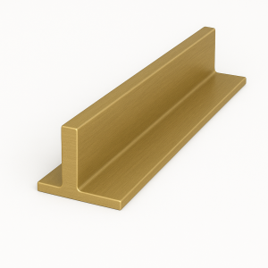 Латунный профиль Т-образный 26 мм Л63 в наличии в Екатеринбурге