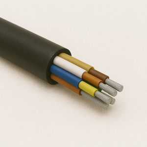 Провод контрольный ПВС 5х0,75 белый в наличии в Екатеринбурге