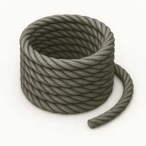 Канат тройной свивки ЛК-Р 73 мм ГОСТ 3089-80 в наличии в Екатеринбурге