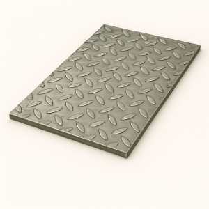 Лист стальной рифленый 2,5х1250х2500 мм ромб Ст3пс в наличии в Екатеринбурге