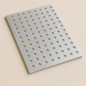 Алюминиевый перфорированный лист Rv 5х8х1 мм А5 в наличии в Екатеринбурге