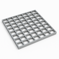 Решетчатый настил P 33х11/20х2 400х600 мм