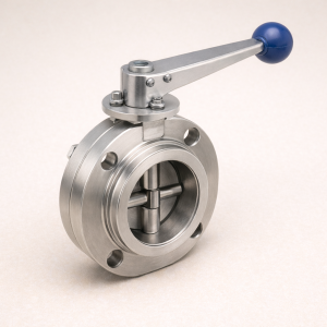 Клапан Бабочка S-S AISI 304 DN 20 (22х1,5) в наличии в Екатеринбурге