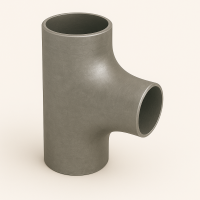 Стальной тройник бесшовный приварной переходной ДУ 125 ГОСТ 17376-2001