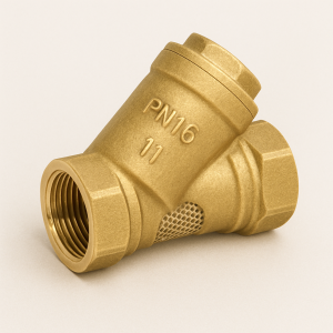 Латунный фильтр сетчатый резьбовой ДУ 32 РУ 20 ГОСТ 15527-2004 в наличии в Екатеринбурге