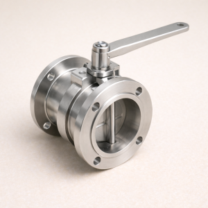 Заслонка 3-х ходовая 2-х фланцевая 180 градусов AISI 304 DN 80 ВР/ВР/ВР в наличии в Екатеринбурге