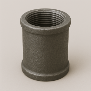 Чугунная муфта прямая короткая ДУ 50 (2 дюйма) ГОСТ 8954-75 в наличии в Екатеринбурге