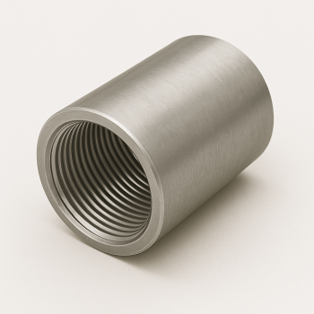 Муфта полнорезьбовая AISI 316L 2 1/2" в наличии в Екатеринбурге