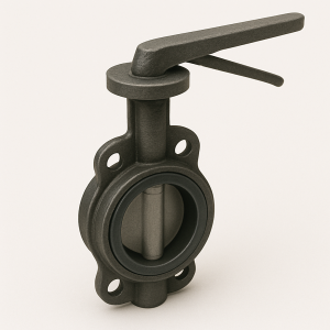 Затвор чугунный дисковый ДУ 250 РУ 16 ГОСТ 12521-89 в наличии в Екатеринбурге