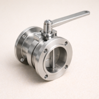 Заслонка 3-х ходовая 3-х фланцевая AISI 304 DN 32 ВР/ВР/ВР