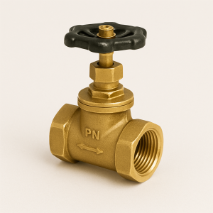 Клапан обратный латунный муфтовый пружинный ДУ 32 в наличии в Екатеринбурге