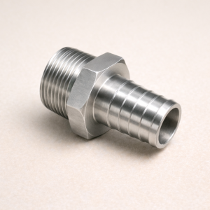 Конический штуцер приварной AISI 304 DIN 11851 12х1,5 мм в наличии в Екатеринбурге