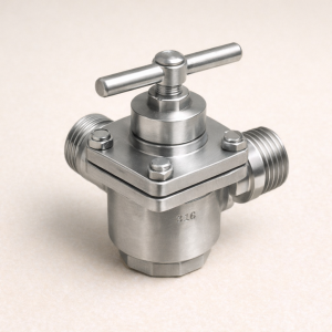 Кран пробковый 3-х ходовой ВР/ВР/ВР AISI 304 DN 1" в наличии в Екатеринбурге